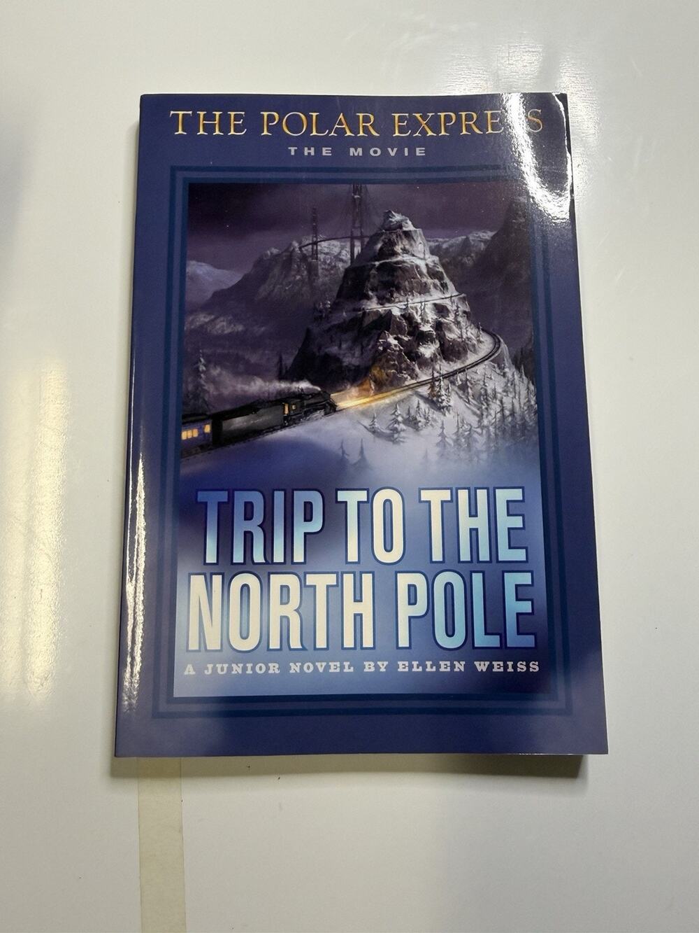 VTG The Polar Express Trip To The North Pole Ellen Weiss 2004 Movie Junior Novel